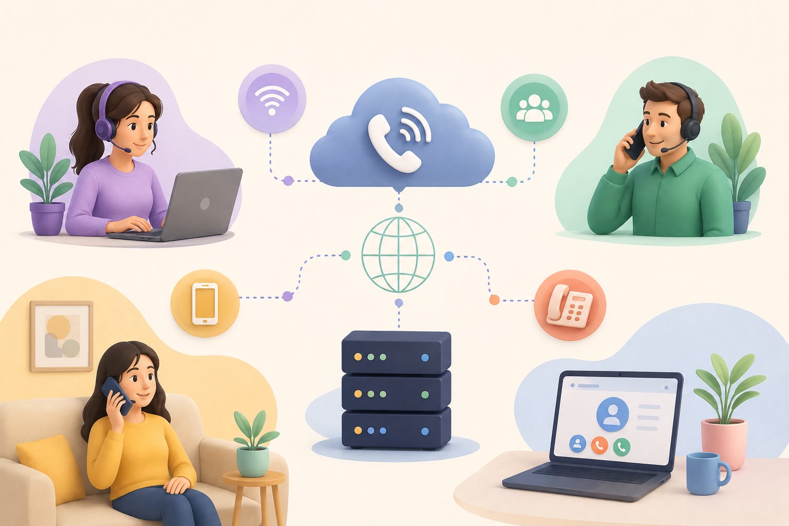 VoIP Nedir? İnternet Üzerinden Sesli İletişim Nasıl Çalışır?