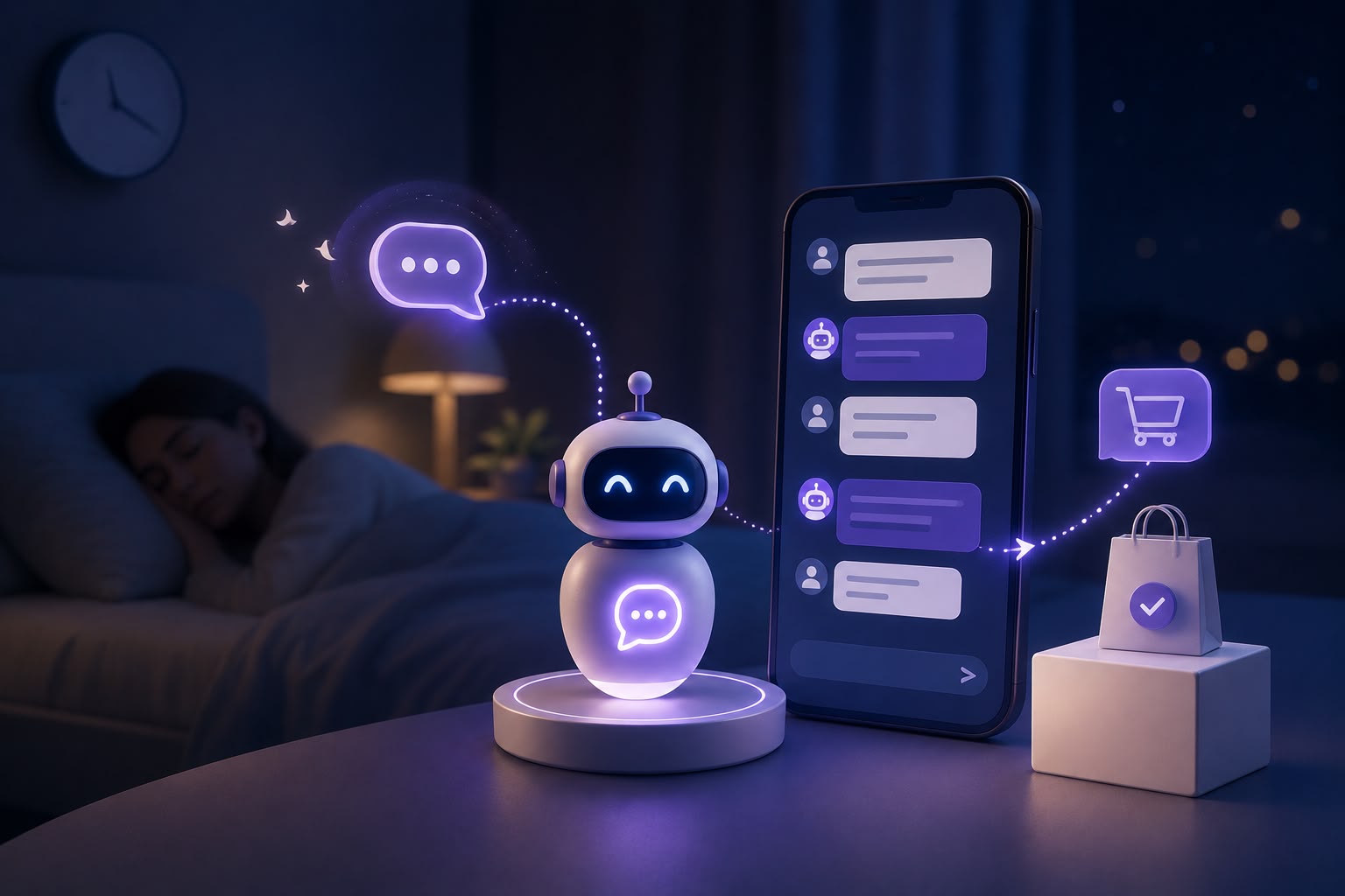 Siz Uyurken Satış Yapan Temsilci: Gece Yarısı Gelen Talepleri Infoset Chatbot ile Satış Fırsatına Dönüştürün