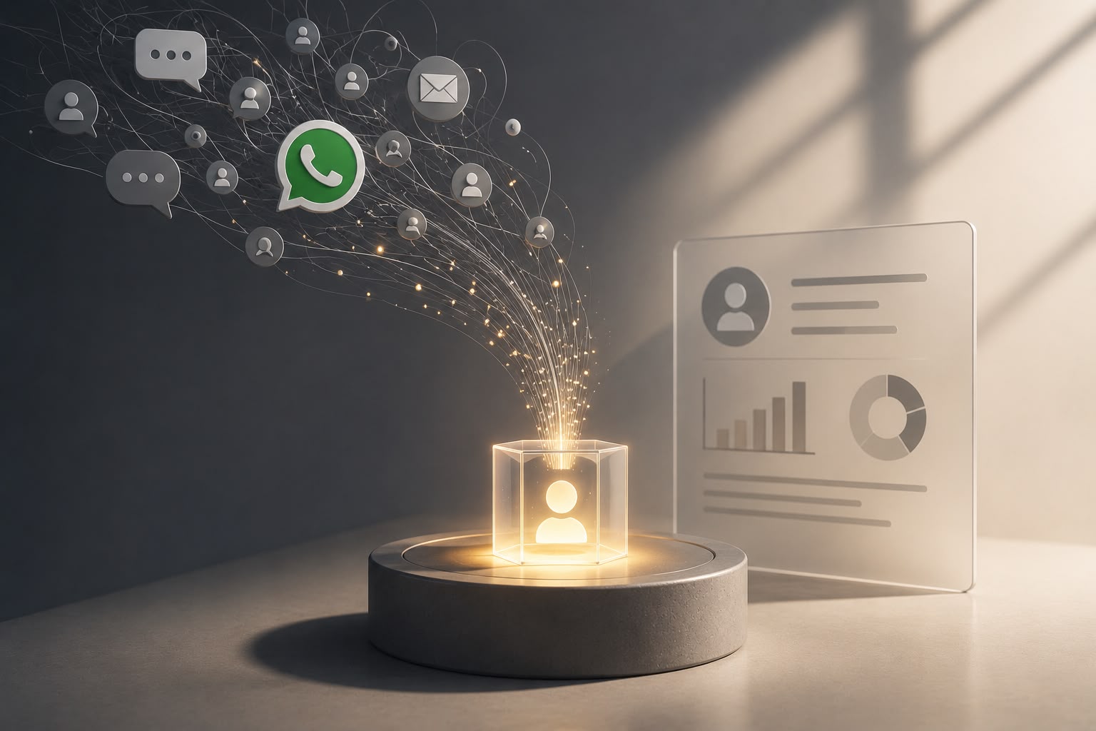 Görünmez Veri Kayıpları: WhatsApp'ta Kalan Müşteri Bilgilerini CRM'e Otomatik Aktarmanın Satışlara Etkisi