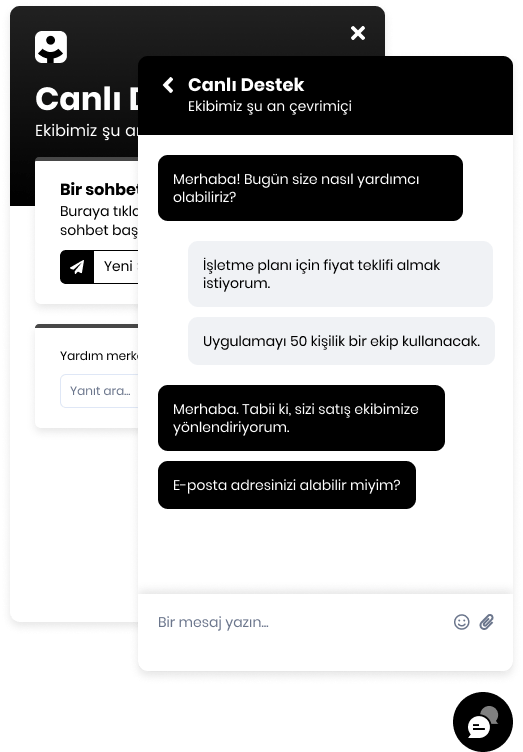 Infoset Canlı Destek Sistemi