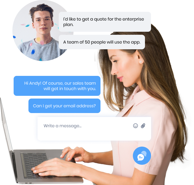 Infoset Software per chat dal vivo