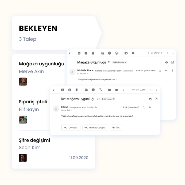 Müşteri Destek | Infoset